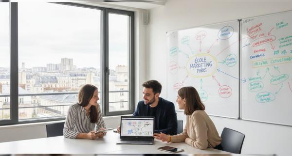 École marketing Paris comment concevoir une campagne 360° de A à Z pendant ses études